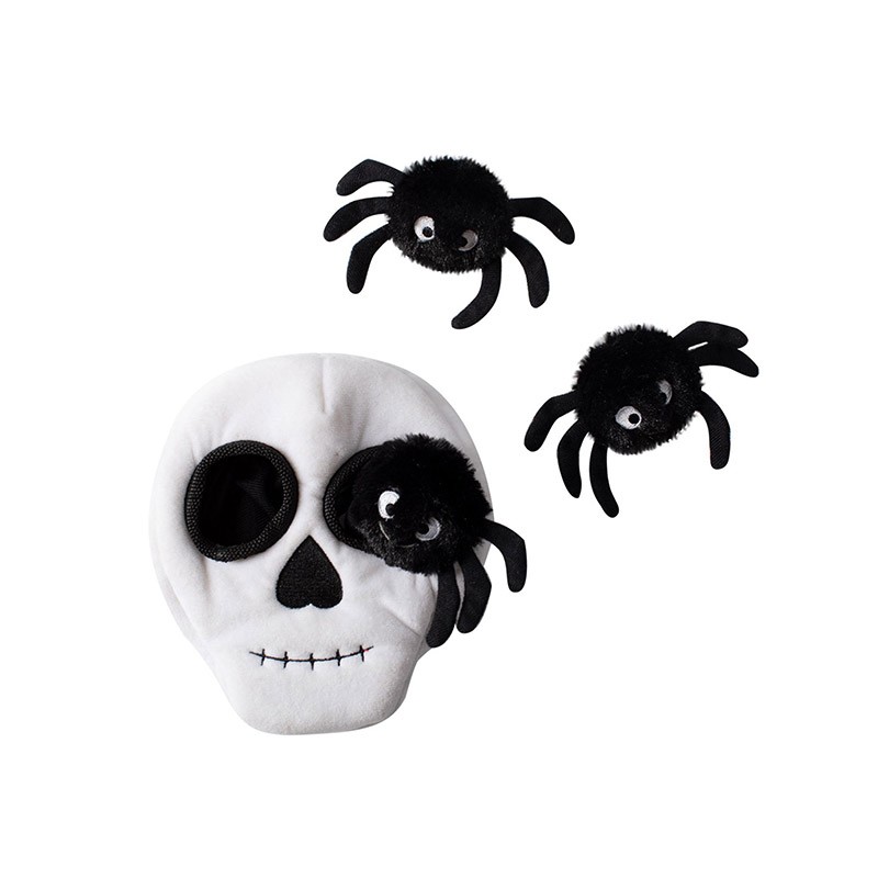 jouets pour chiens | Fringe | 289206 - Skull with spiders