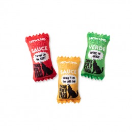 Hondenspeelgoed | 289510 - Set Howling hot sauce