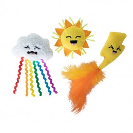 Dog toys | Fringe | 904032 - Set Purr-fect weather | Cat