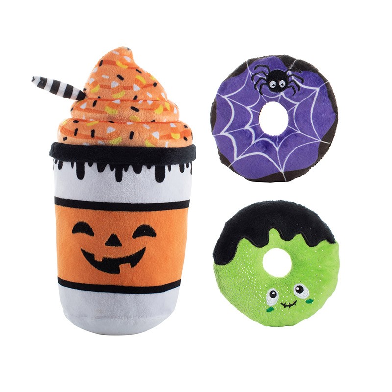 Halloween Speelgoed HondSpeelgoed Hond | 312508 - Set Coffee scream sugar