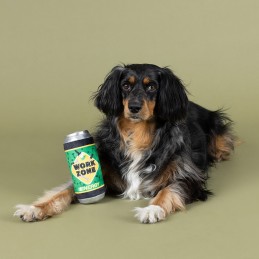 Hondenspeeltje blikje