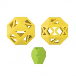 Dog toys | Fringe | 518033 - Sweet on the inside yellow | Gummi