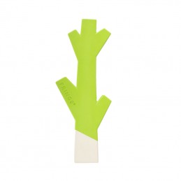 Hondenspeeltjes voor slopers | 518034 - Stick with me lime/white | Rubber