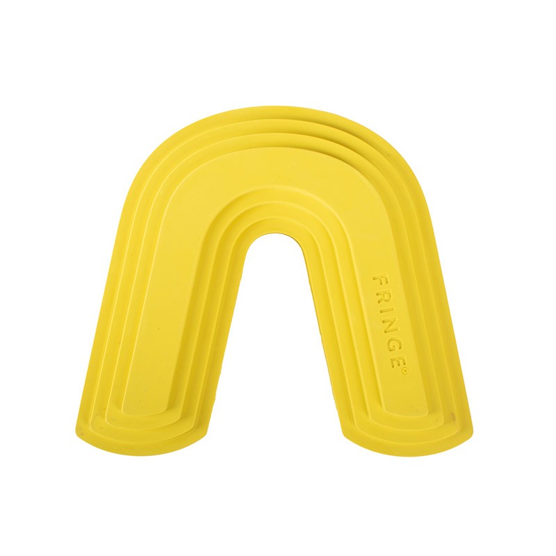 Onverwoestbaar hondenspeelgoed | 518037 - Color me happy yellow | Rubber