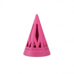 Snack speelgoed hond| 518039 - You cone do it hot pink | Rubber