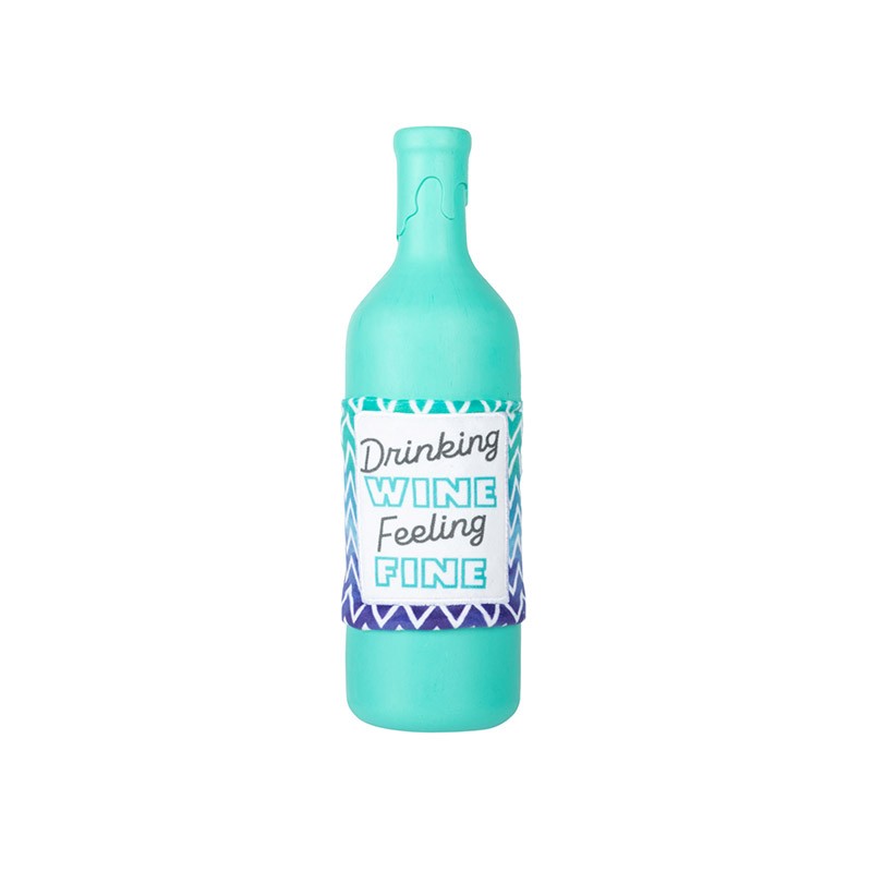 Honden speelgoed voor slopers | 519023 - Drinking wine Feeling Fine | Rubber