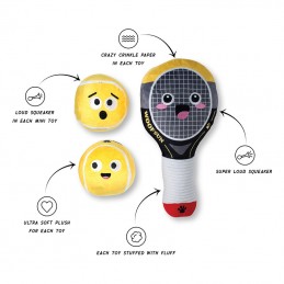 Hondenspeeltjes tennis